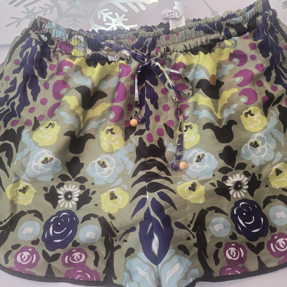Zara Multicolor Floral Mini Skirt